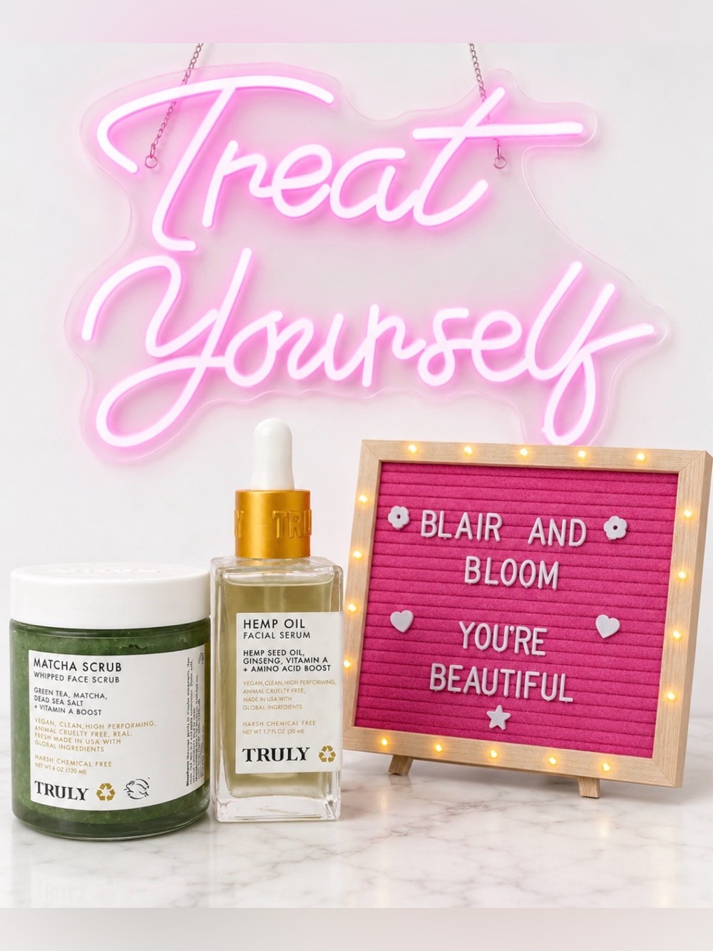 Truly Beauty Matcha & Facial Serum Bundle